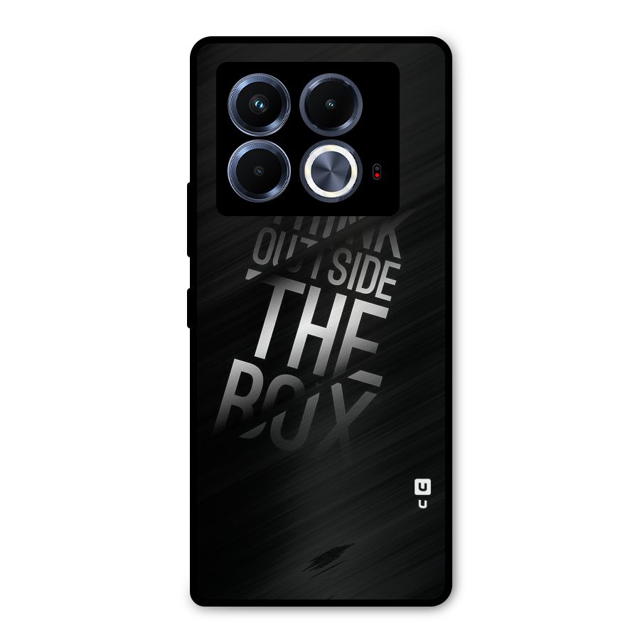 Perspective Thinking Metal Back Case for Infinix Note 40 5G