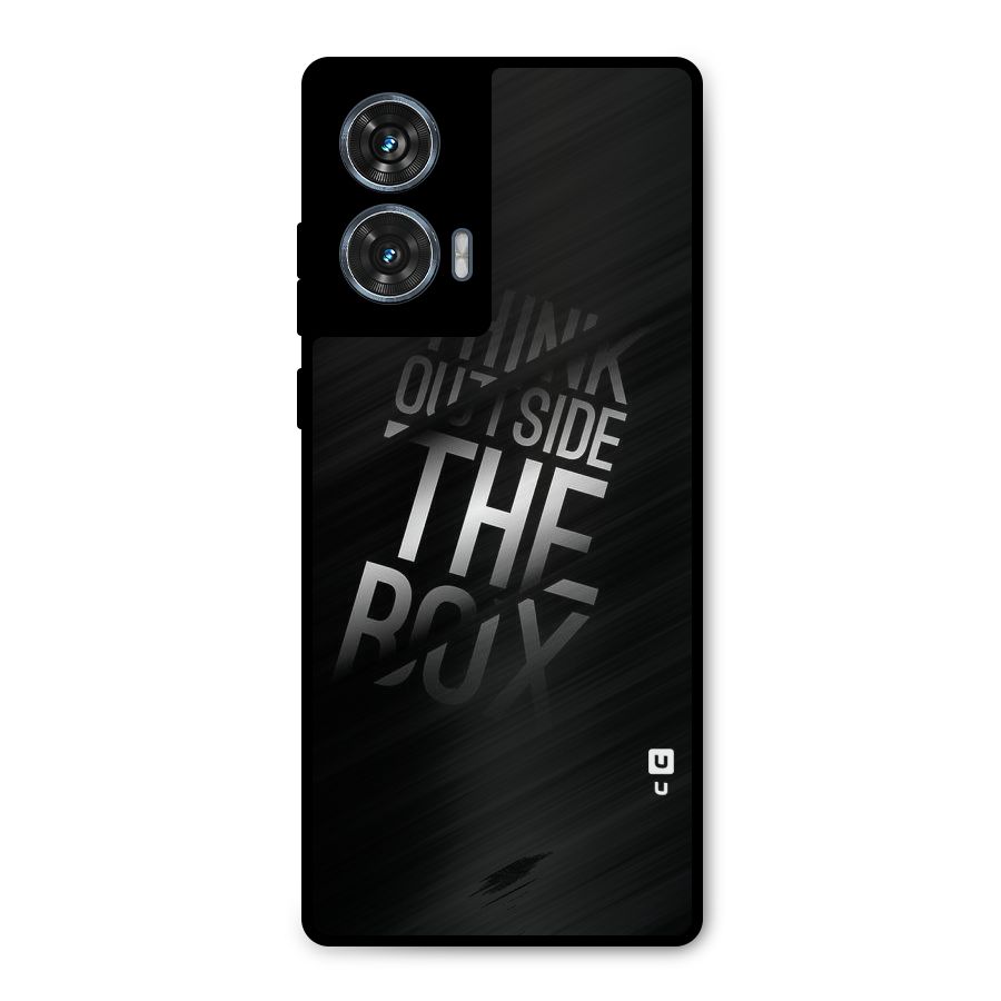 Perspective Thinking Metal Back Case for Motorola Edge 50 Fusion