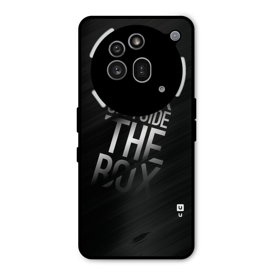 Perspective Thinking Metal Back Case for Nothing Phone 3a Pro