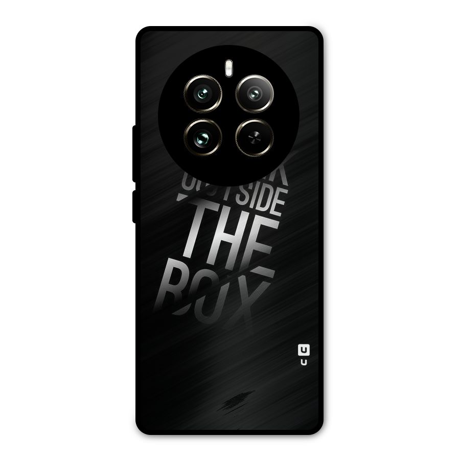 Perspective Thinking Metal Back Case for Realme 12 Pro
