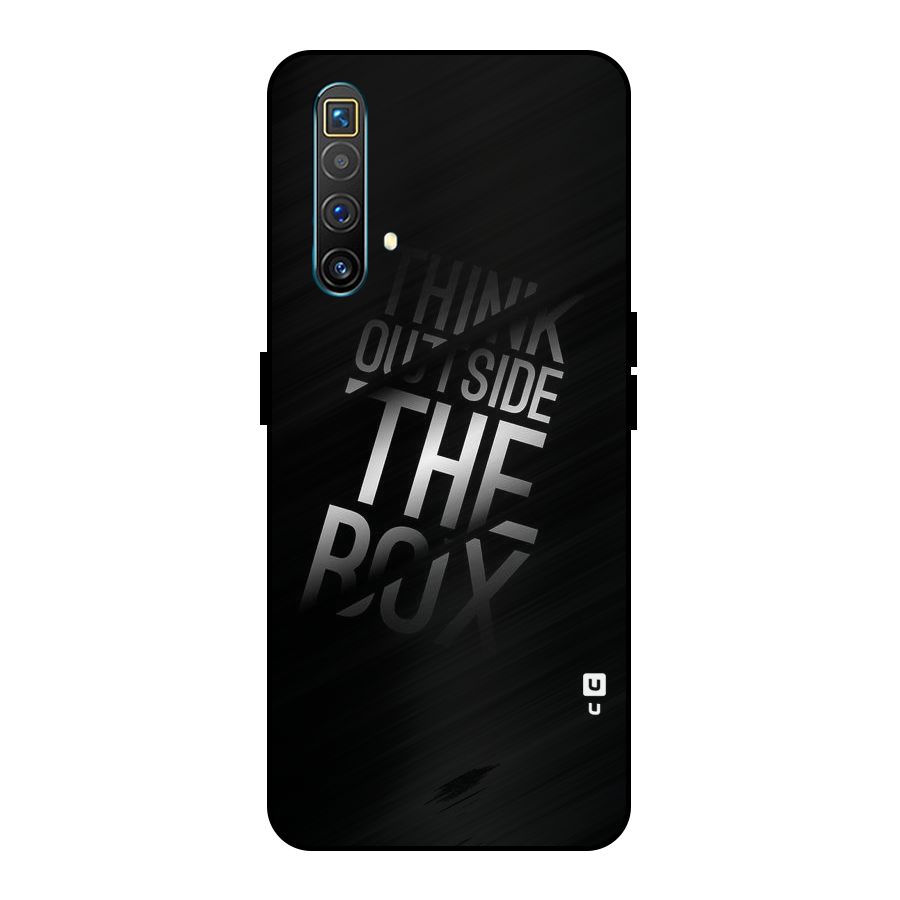 Perspective Thinking Metal Back Case for Realme X3 SuperZoom