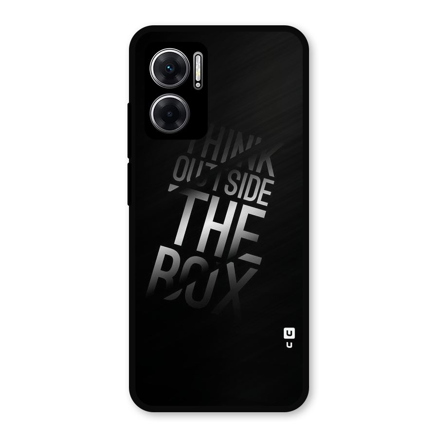 Perspective Thinking Metal Back Case for Redmi 11 Prime 5G