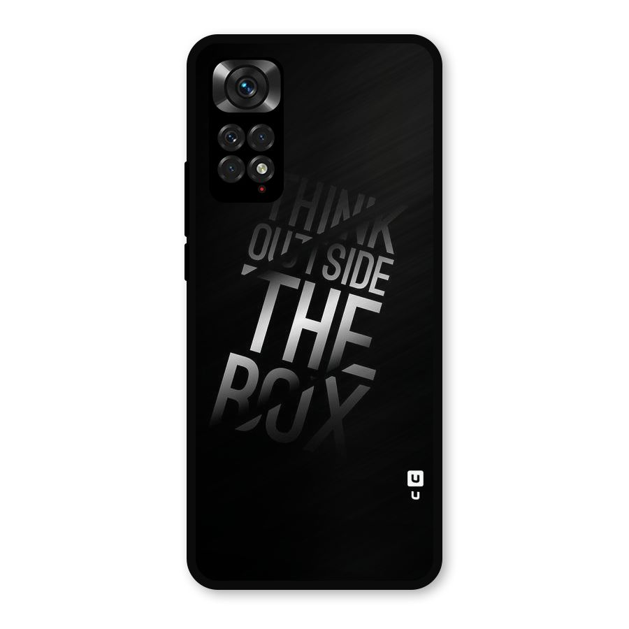 Perspective Thinking Metal Back Case for Redmi Note 11s