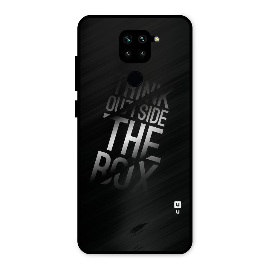 Perspective Thinking Metal Back Case for Redmi Note 9