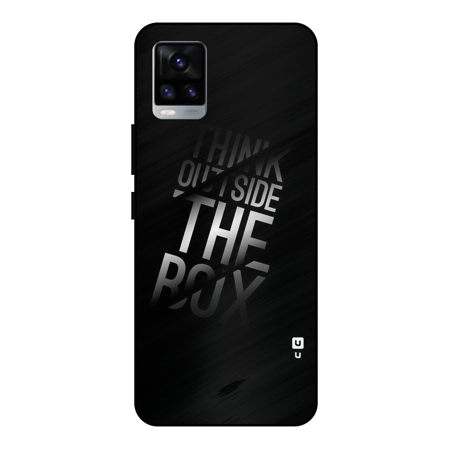 Perspective Thinking Metal Back Case for Vivo V20 2021