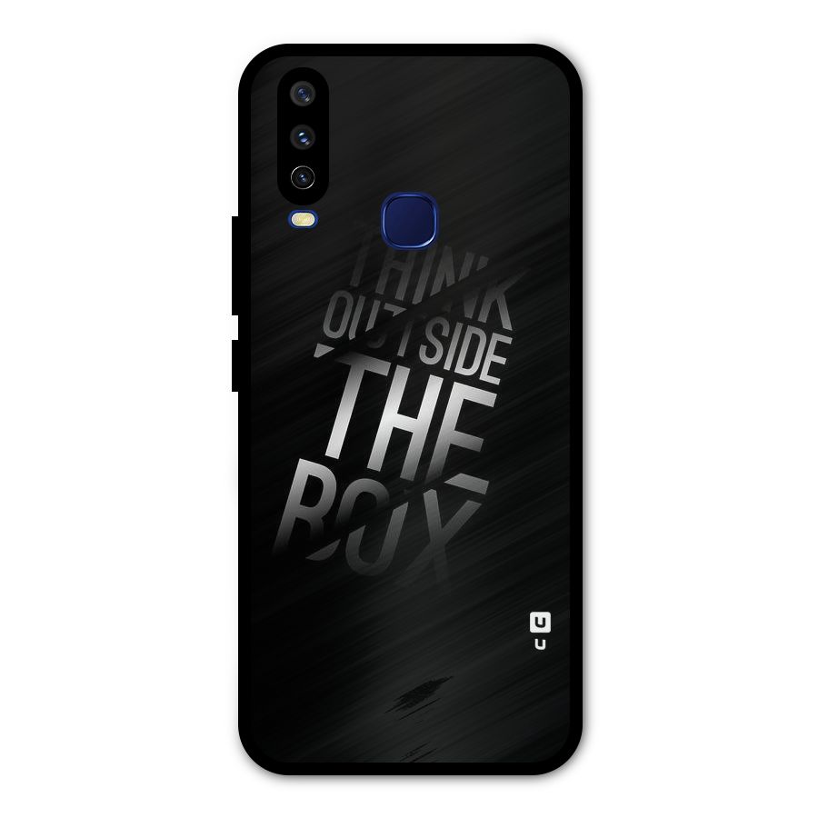 Perspective Thinking Metal Back Case for Vivo Y15