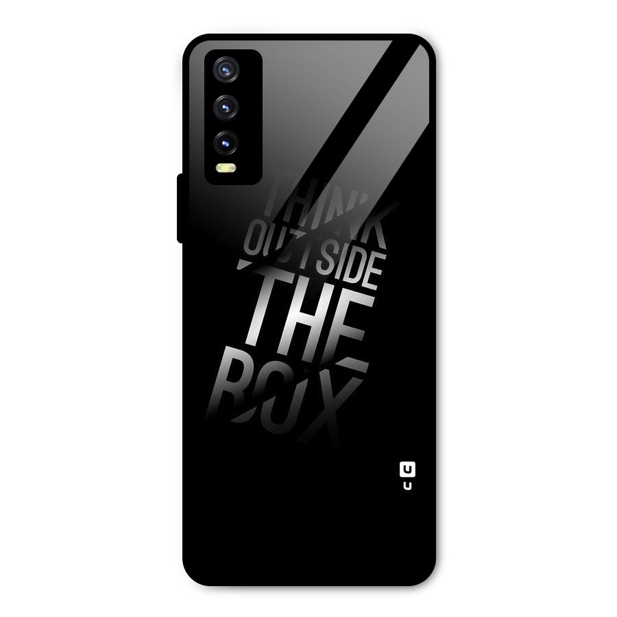Perspective Thinking Metal Back Case for Vivo Y20g