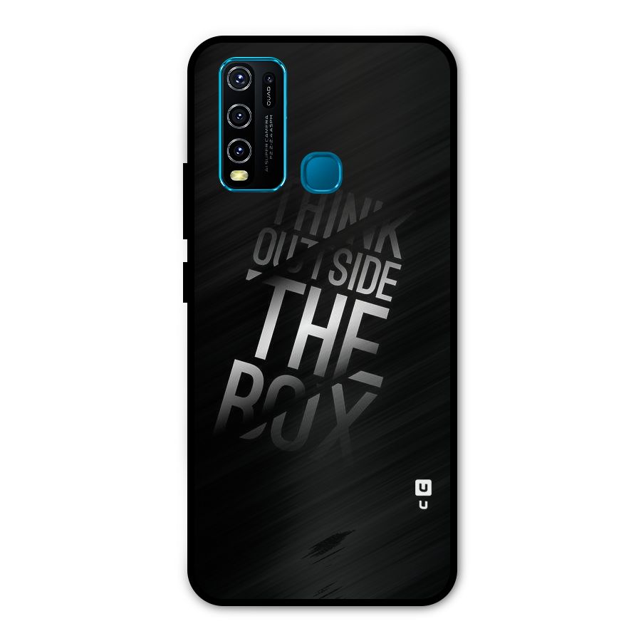 Perspective Thinking Metal Back Case for Vivo Y50