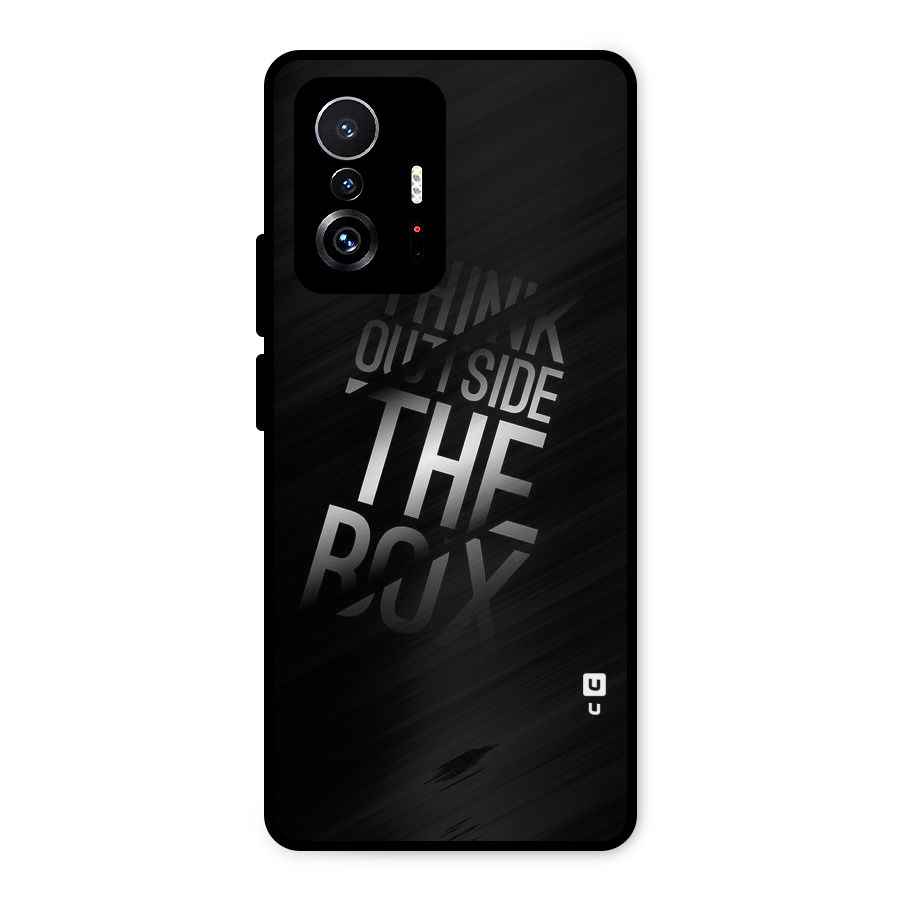 Perspective Thinking Metal Back Case for Xiaomi 11T Pro