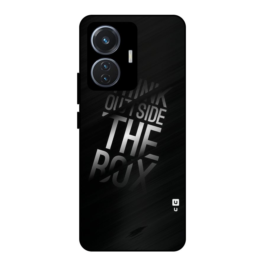 Perspective Thinking Metal Back Case for iQOO Z6 44W