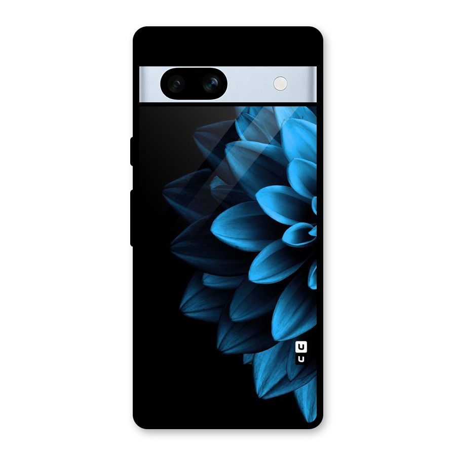 Petals In Blue Glass Back Case for Google Pixel 7a