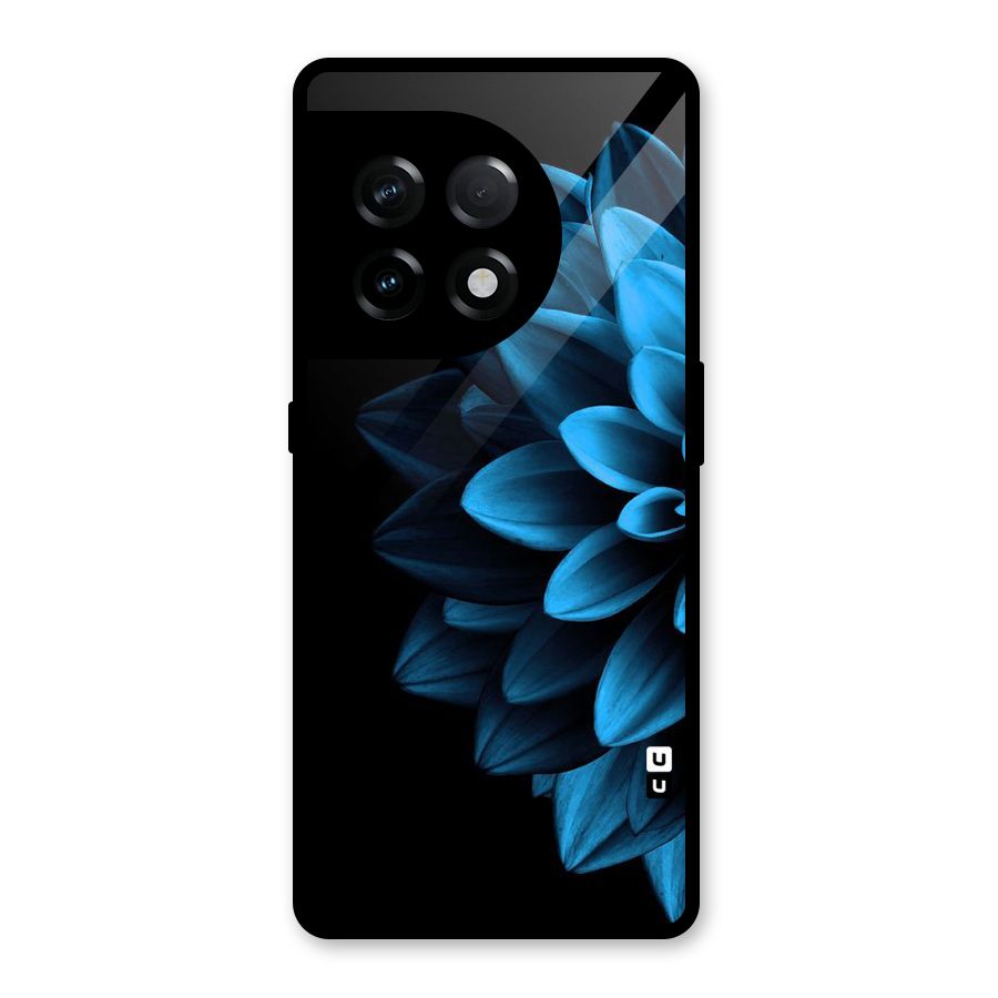 Petals In Blue Glass Back Case for OnePlus 11R