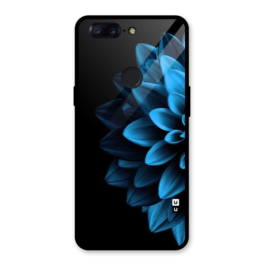 Petals In Blue Glass Back Case for OnePlus 5T