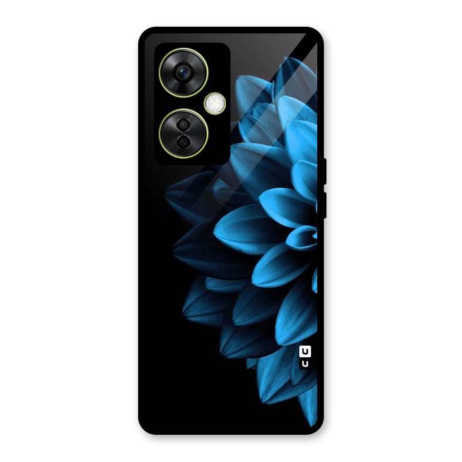 Petals In Blue Glass Back Case for OnePlus Nord CE 3 Lite