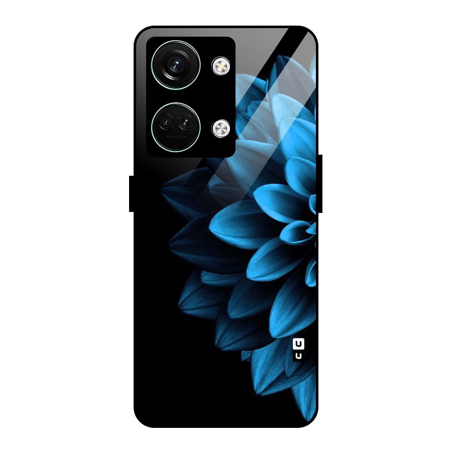 Petals In Blue Glass Back Case for Oneplus Nord 3