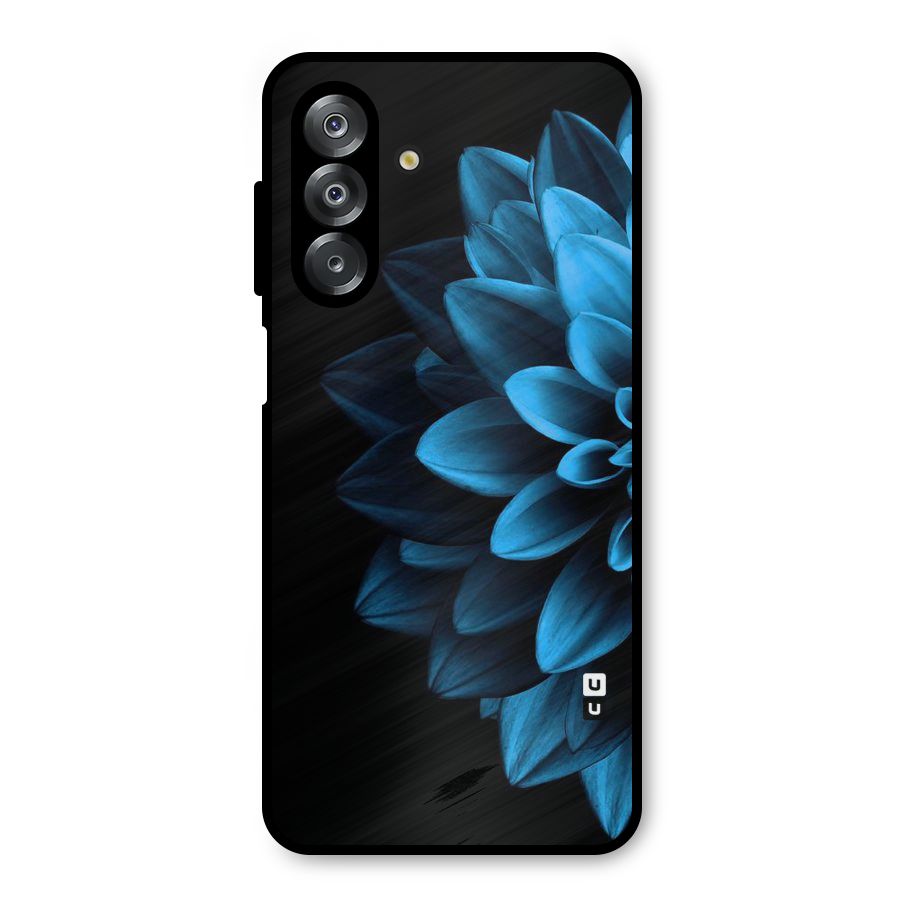 Petals In Blue Metal Back Case for Galaxy A26
