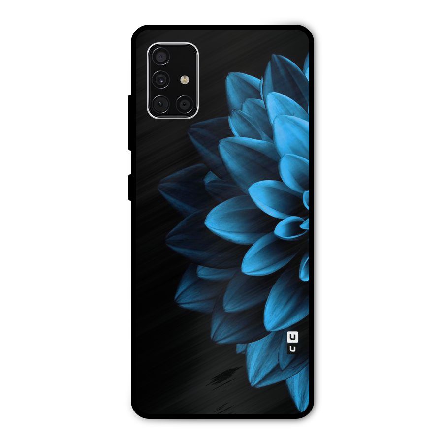 Petals In Blue Metal Back Case for Galaxy A51