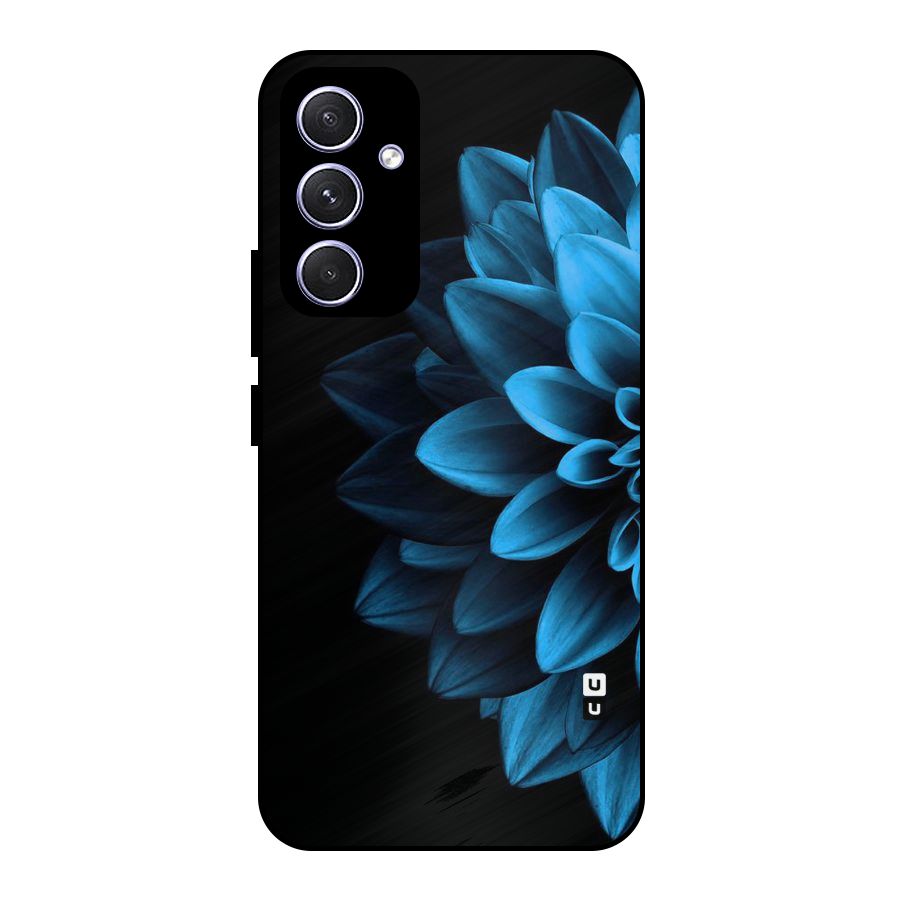 Petals In Blue Metal Back Case for Galaxy A54