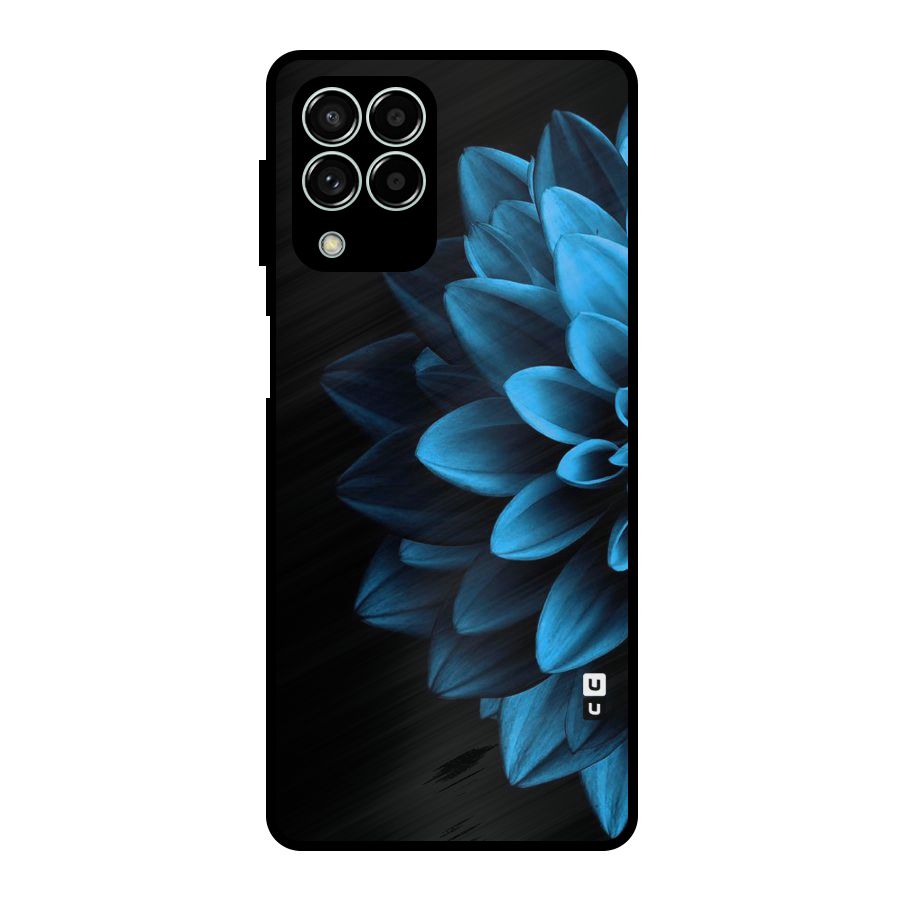 Petals In Blue Metal Back Case for Galaxy M33