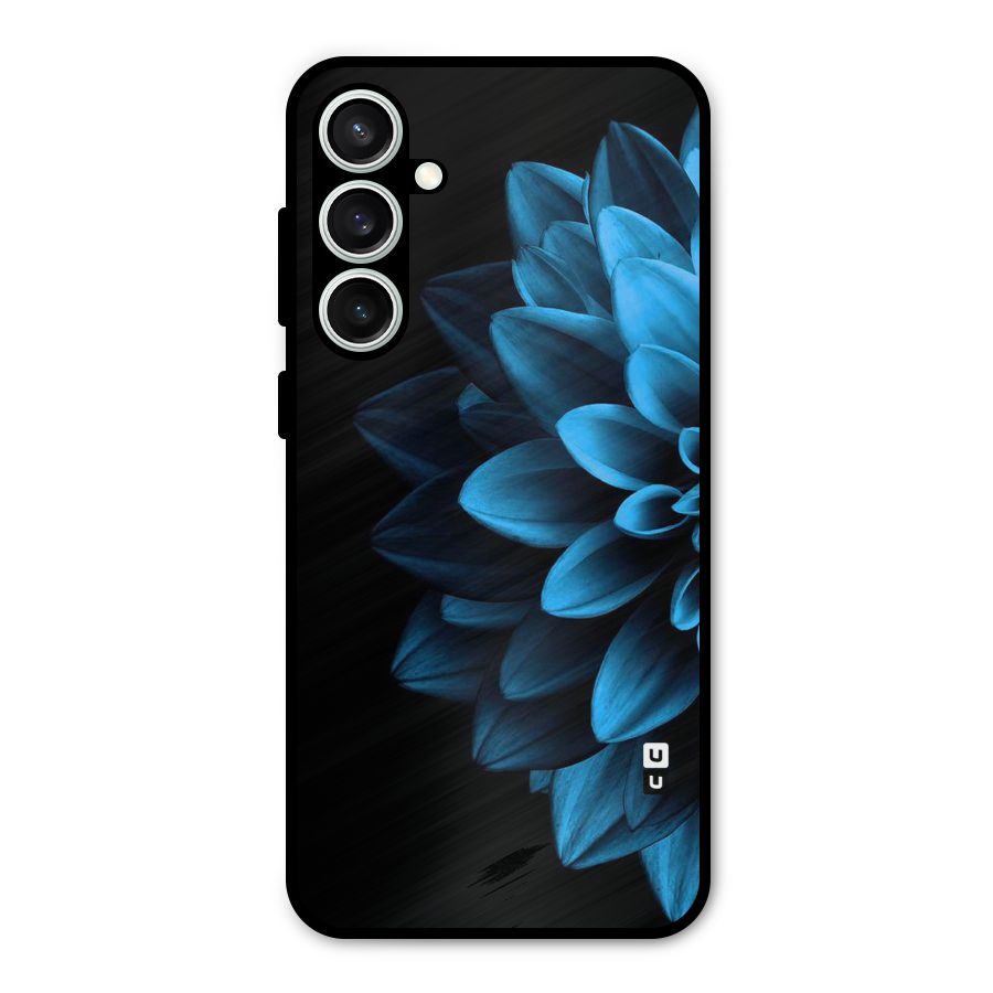 Petals In Blue Metal Back Case for Galaxy S23 FE