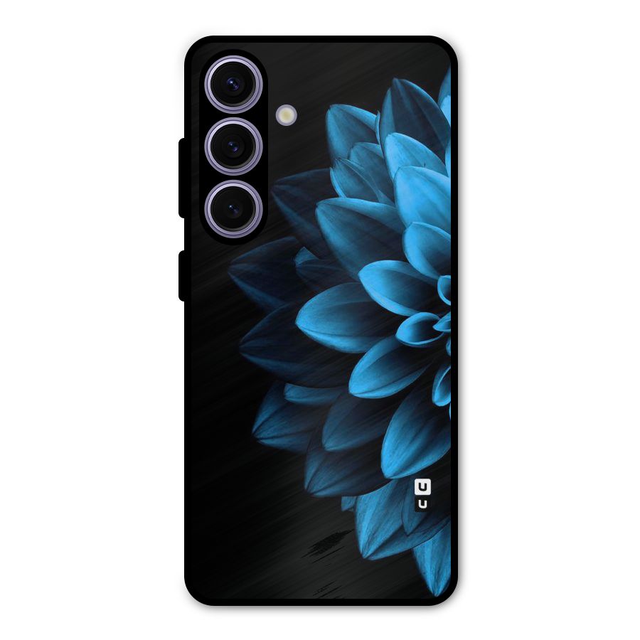 Petals In Blue Metal Back Case for Galaxy S24