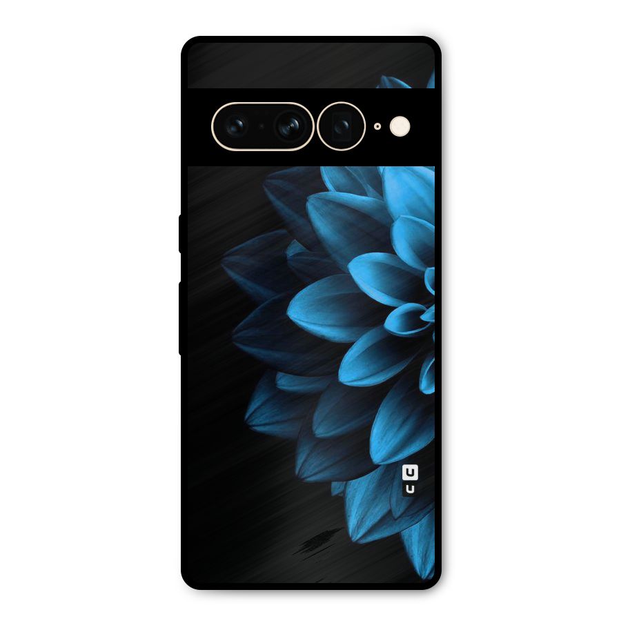 Petals In Blue Metal Back Case for Google Pixel 7 Pro