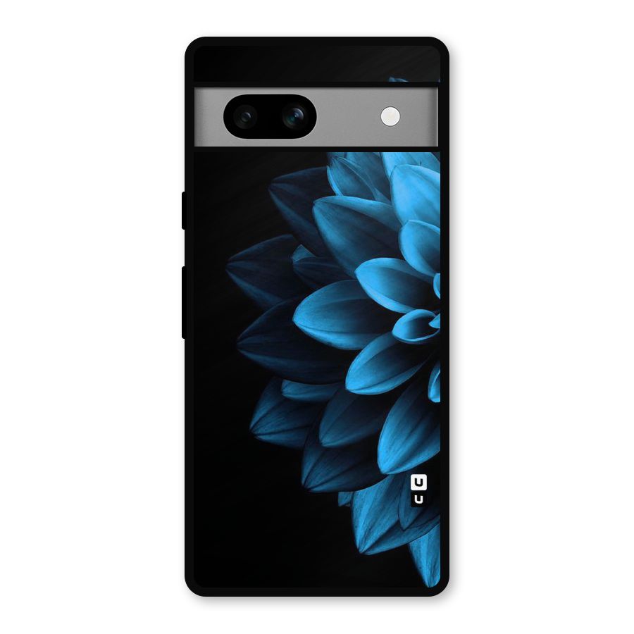 Petals In Blue Metal Back Case for Google Pixel 7a