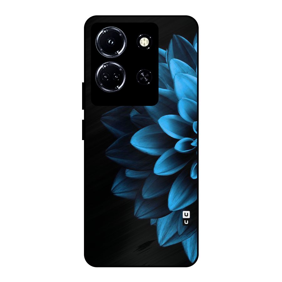 Petals In Blue Metal Back Case for Infinix Note 30 5G