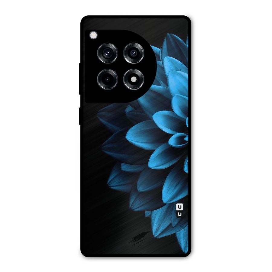 Petals In Blue Metal Back Case for OnePlus 12R