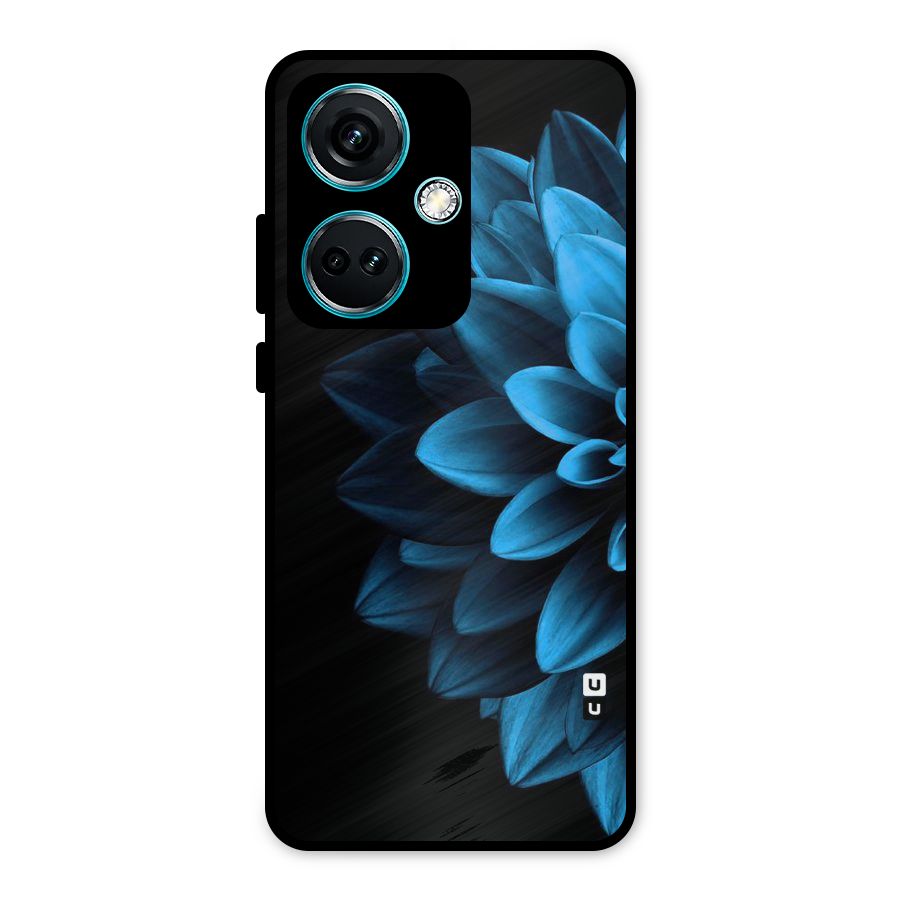 Petals In Blue Metal Back Case for OnePlus Nord CE 3 5G