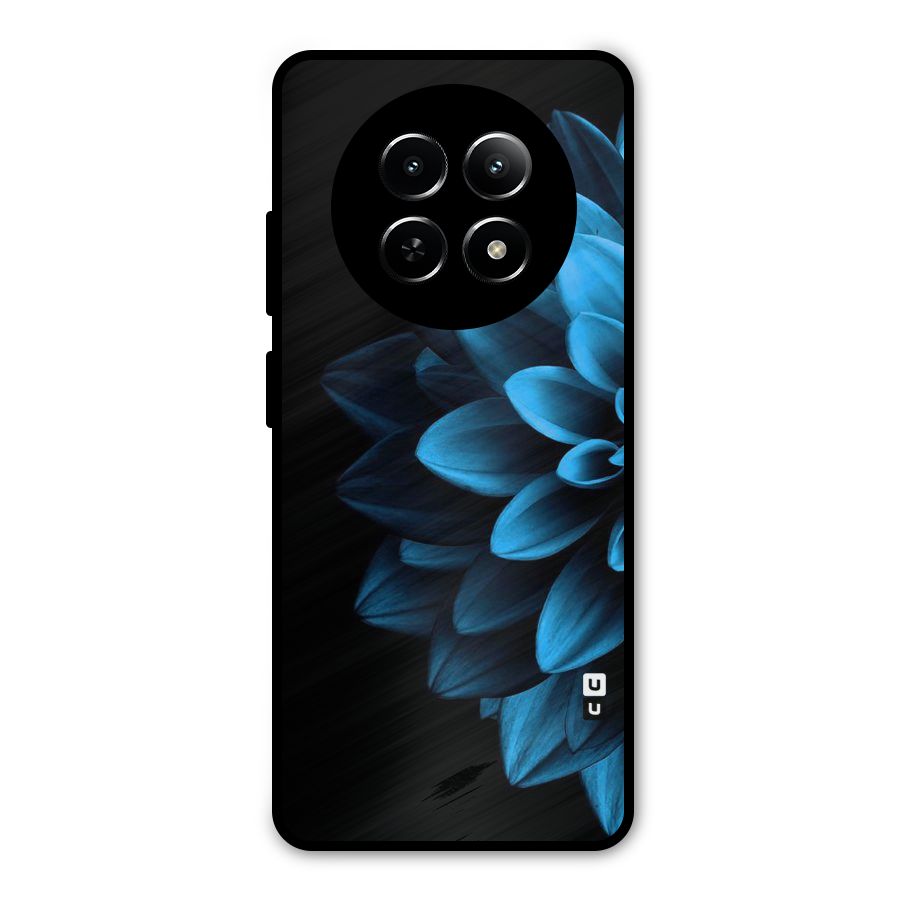 Petals In Blue Metal Back Case for Realme 13