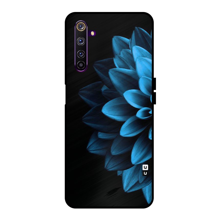 Petals In Blue Metal Back Case for Realme 6 Pro