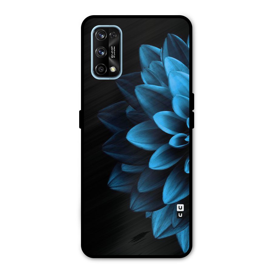 Petals In Blue Metal Back Case for Realme 7 Pro