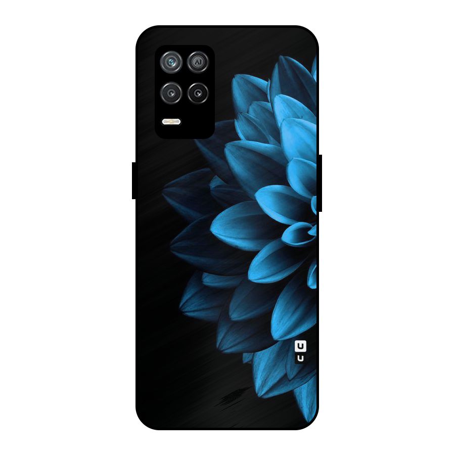 Petals In Blue Metal Back Case for Realme 8s 5G