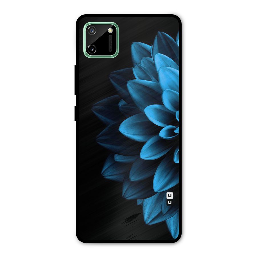 Petals In Blue Metal Back Case for Realme C11