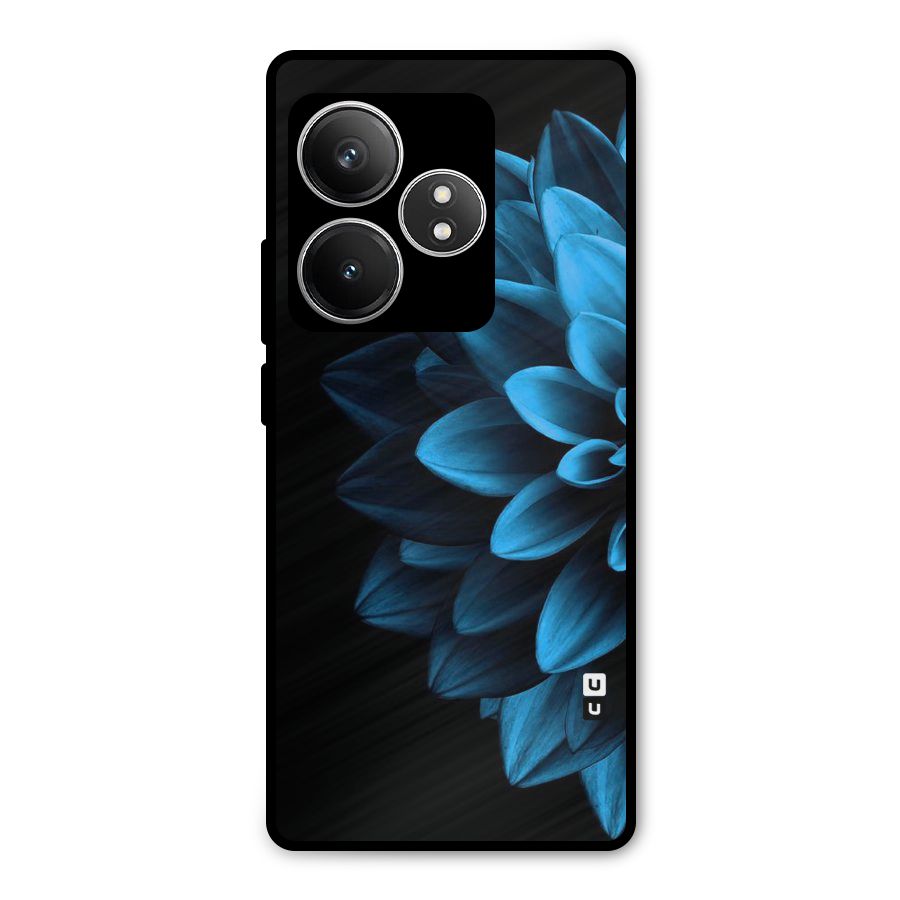 Petals In Blue Metal Back Case for Realme GT 6T
