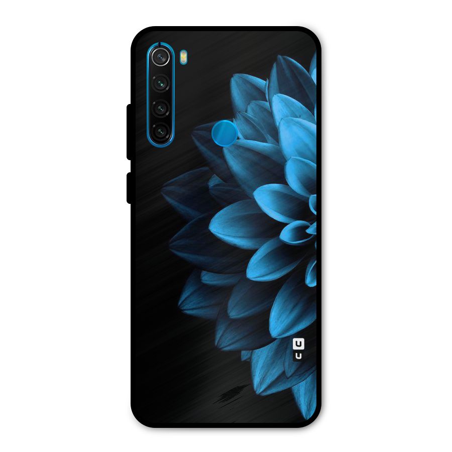 Petals In Blue Metal Back Case for Redmi Note 8