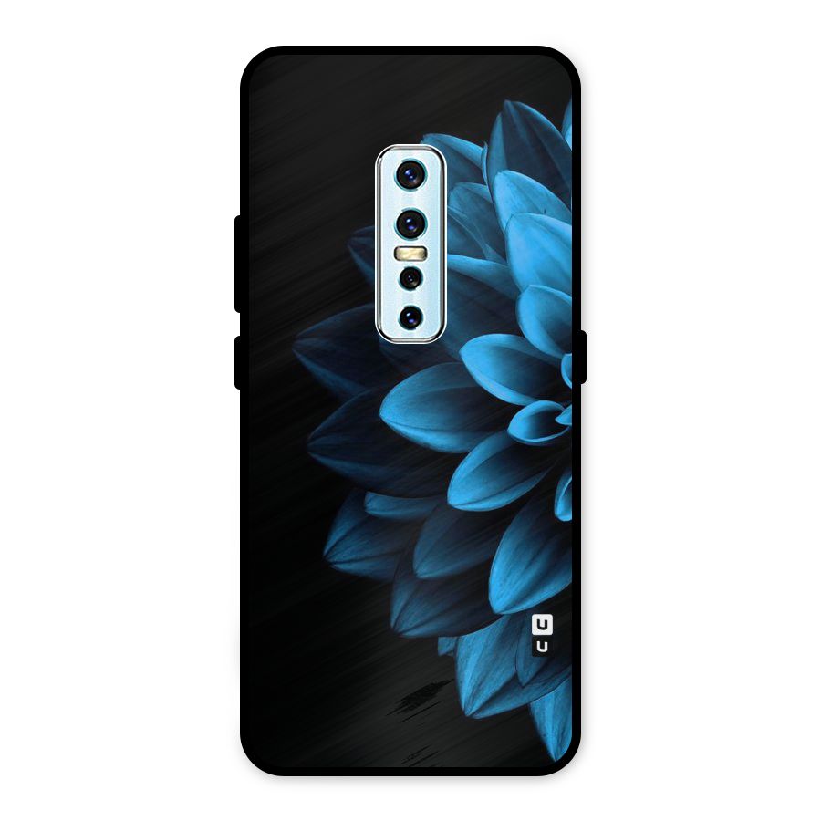 Petals In Blue Metal Back Case for Vivo V17 Pro
