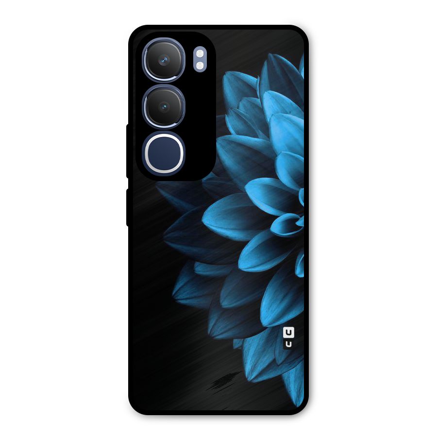 Petals In Blue Metal Back Case for Vivo Y29