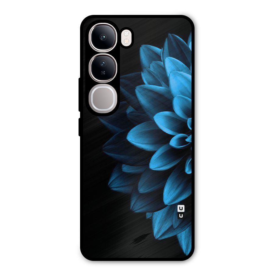 Petals In Blue Metal Back Case for Vivo Y300