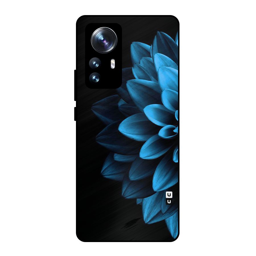 Petals In Blue Metal Back Case for Xiaomi 12 Pro