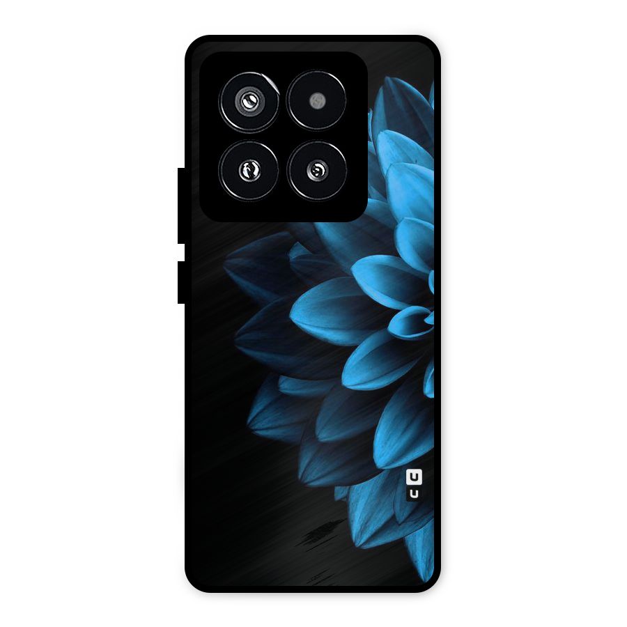 Petals In Blue Metal Back Case for Xiaomi 14 Pro