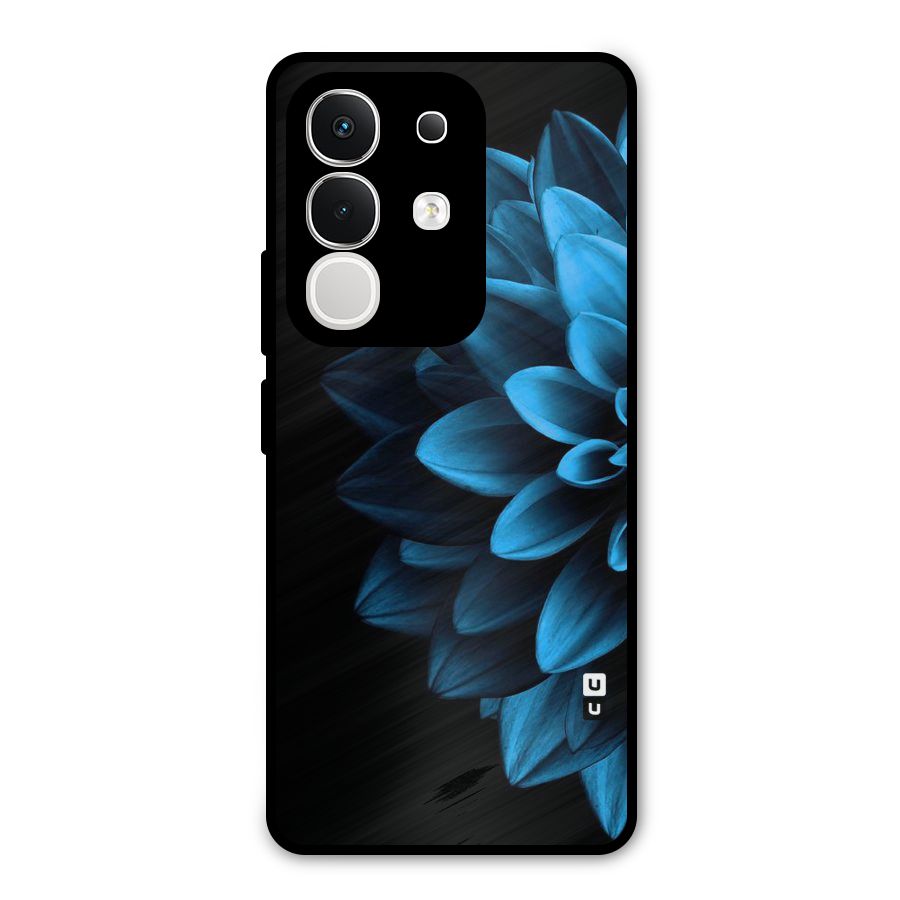 Petals In Blue Metal Back Case for iQOO Z10x
