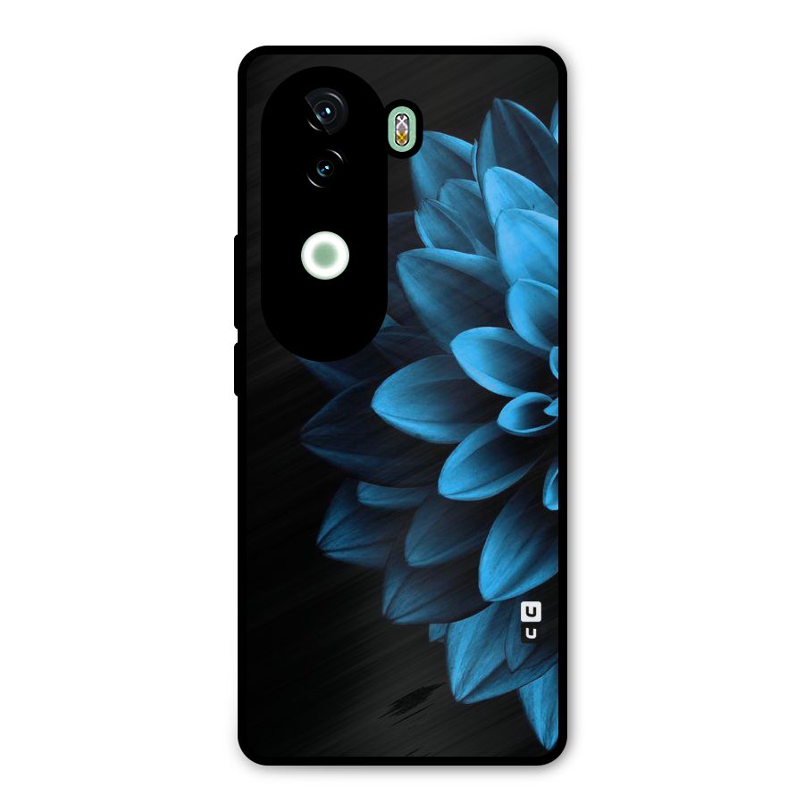 Petals In Blue Metal Back Case for iQOO Z9s