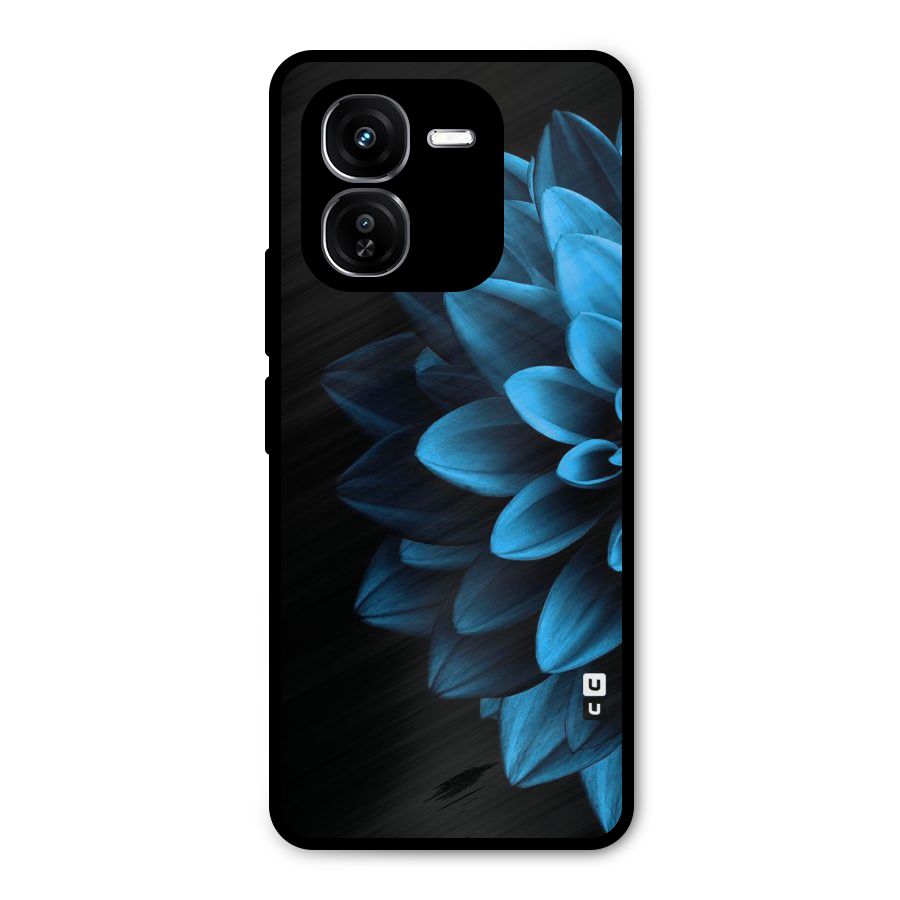 Petals In Blue Metal Back Case for iQOO Z9x
