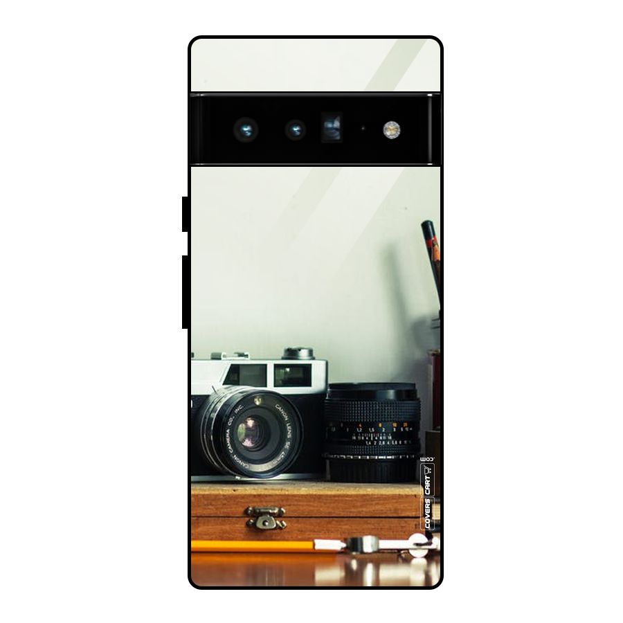 Photographer Desk Glass Back Case for Google Pixel 6 Pro