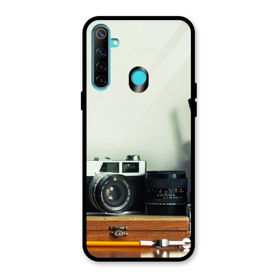 Photographer Desk Glass Back Case for Realme Narzo 10