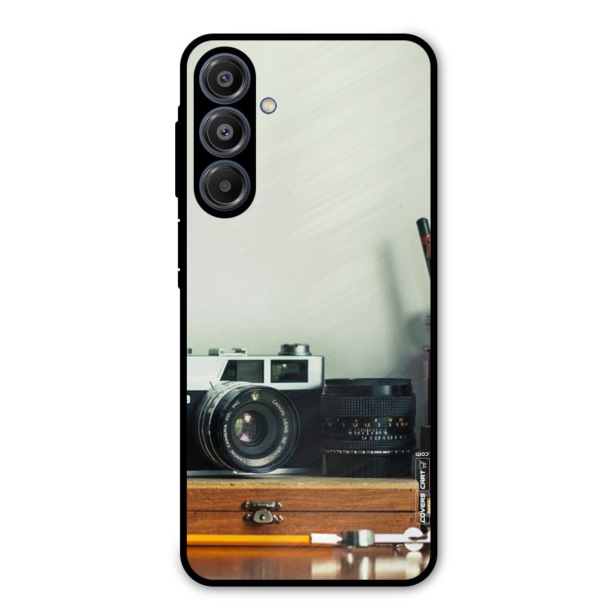 Photographer Desk Metal Back Case for Galaxy A16 5G