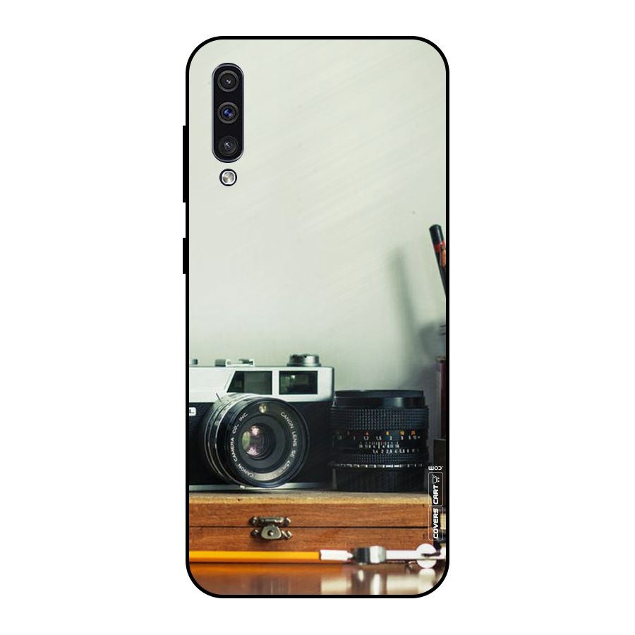 Photographer Desk Metal Back Case for Galaxy A50s