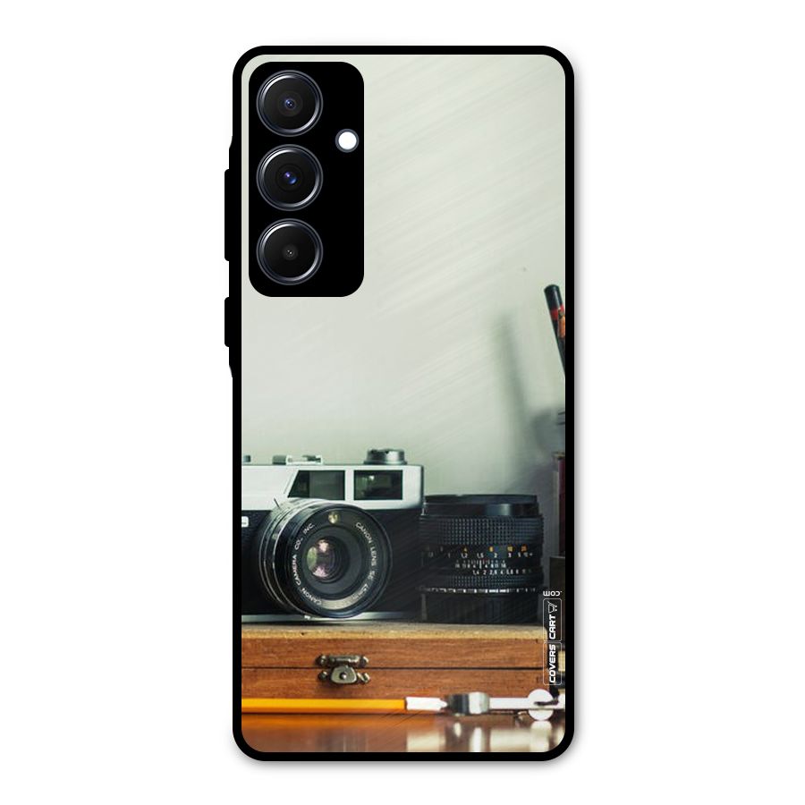 Photographer Desk Metal Back Case for Galaxy A55